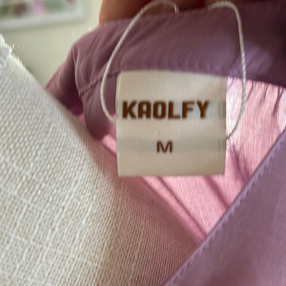 Elegant Mauve Tiered Dress - Picture 2 of 7